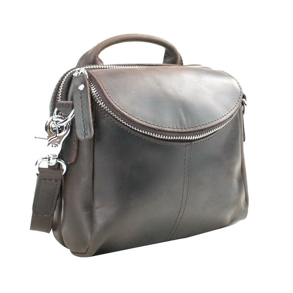 Vagarant Traveler Full Grain Cowhide Leather Handbag LH28.DB