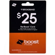 Boost Mobile $25 Broadband Re-Boost Card