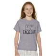 thumbnail image 4 of TacoCat Spelled Backwards is Taco Cat Crewneck T Shirts Boy Girl Teen Brisco Brands XS, 4 of 6
