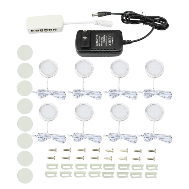 de iluminación LED debajo del gabinete para escaleras, armario, cocina, Adherible en cualquier lugar Tamaño de luz LED: L 60 mm x H 8 m cálido SM SunniMix iluminación debajo del gabinete