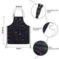 thumbnail image 3 of Math Equations Colorful Math Black Pattern Kids Aprons for Girls and Boys,Adjustable Neck Strap Toddler Aprons for Kids Cooking Baking, 3 of 6