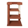thumbnail image 4 of Traditional 3-Level Cat Tower by Naomi Home-Color:Green, 4 of 7