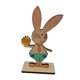 thumbnail image 2 of Adorno de Pascua YONGSHENG Conejito de Madera Decoración de Mesa, 2 of 5