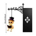 thumbnail image 3 of Vintage Library Lanterns Bookshelf Lamp, Ghost-Themed Decorative Bookend-Style Shelf Light, Warm LED Ambient Lighting, Battery Powered for Home Libraries and Reading Corners, 3 of 6