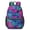 Butterfly and Teal, variant on Butterfly and Multicolor Teal Pattern 17" School Backpacks for Teens,Waterproof Oxford Fabric,S-Shape Padded Straps for School,Travel,Hiking,Camping