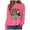 Hot Pink, variant on Leey-World 250 Years America Anniversary 250th Independence Day Freedom T-Shirt Fourth Of July Shirts for Women(Light Gray,L)