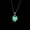 Green Light, variant on Fluorescent Stone Three-dimensional Planet Noctilucent Necklace