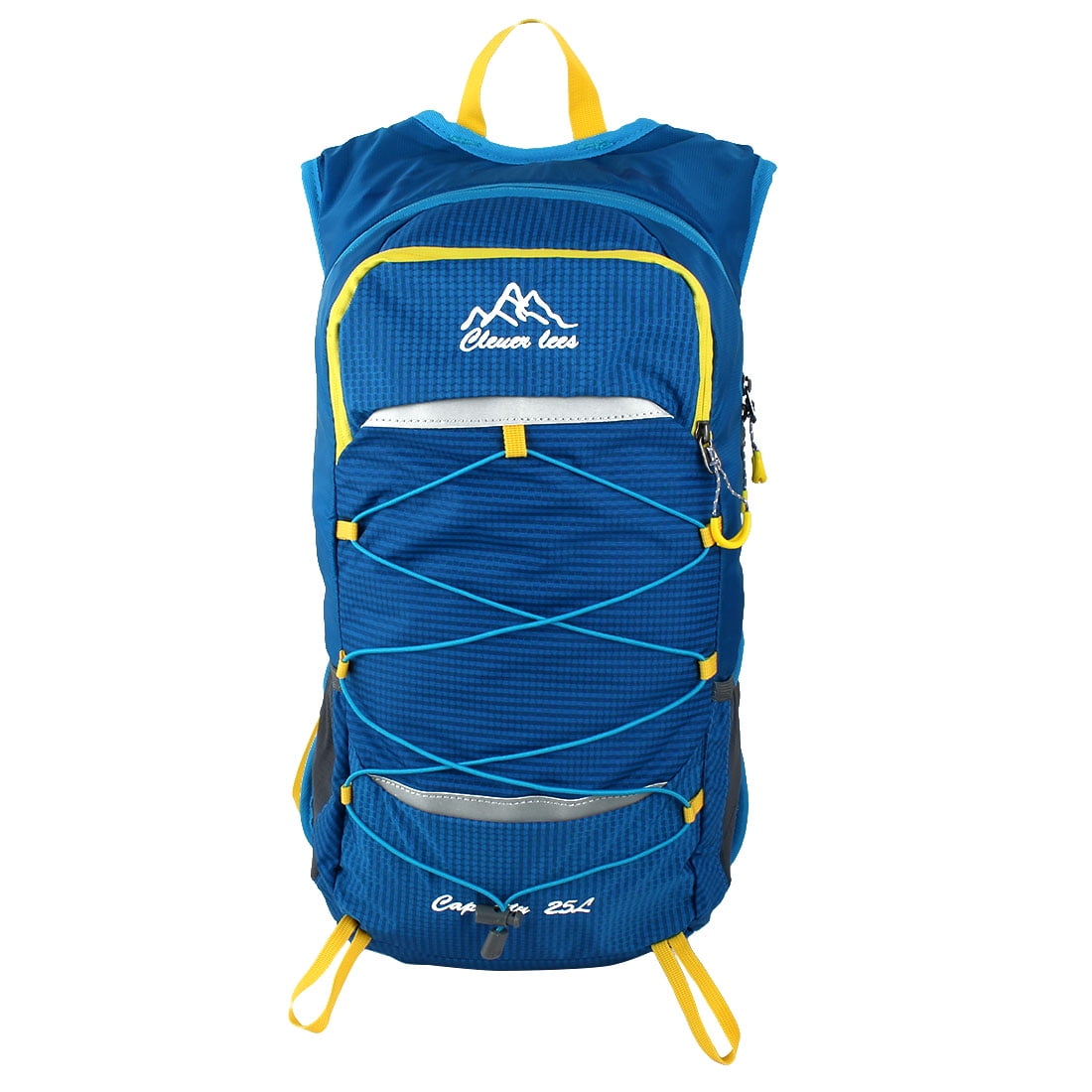 Camping Hiking Climbing Backpack Bicycle Cycling Daypack Outdoor Sports Bag Blue by Unique-Bargains