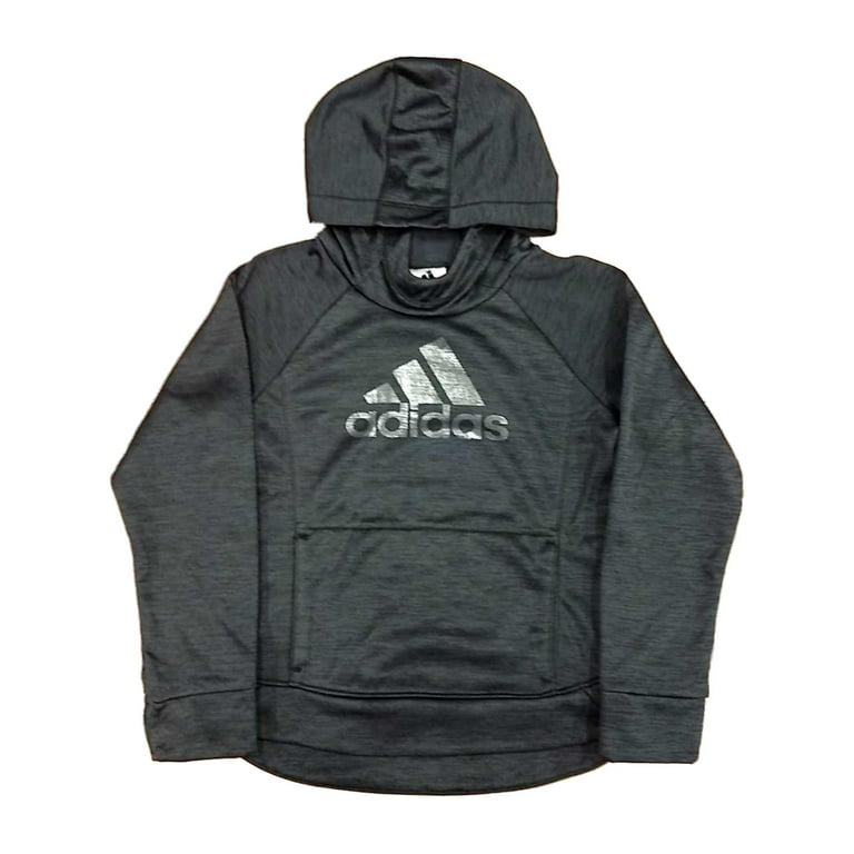 bewondering omdraaien Bekwaamheid Adidas Girls Black & Silver Shimmer Hoodie Sweatshirt Jacket 6X -  Walmart.com