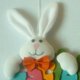 thumbnail image 5 of Precioso Conejo De Pascua De Dibujos Animados Colgante Decoración Colgante Conejo De Pascua Hogar Puerta Pared Ornamento Niños, 5 of 9