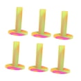 thumbnail image 1 of LOVIVER 6 Pieces Golf Rubber Tees Soft Professional Tee Holder for Driving Range Putting 70mm, 1 of 5