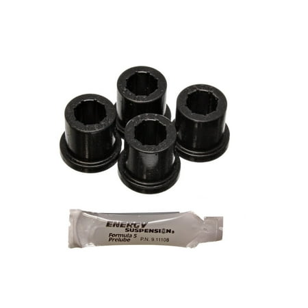 Toyota Shackles - Energy Suspension 80-87 Toyota Pick Up Black Rear Spring Frame Shackle Bushing Kit