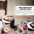 thumbnail image 2 of KAKOWELY Mini máquina para hacer desayuno, mini waflera de plástico, suministros de cocina para casa de muñecas, 2 of 4