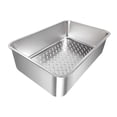 thumbnail image 3 of Caja de arena para gatos, inodoro para gatos, contenedor desmontable de lados altos, acero inoxidable resistente A, 3 of 8