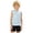 Sky Blue, variant on Boys Ice Silk Mesh Sleeveless Tank Top, Thin Breathable Solid Vest For Big‑Kids Summer Sports & Outside Play