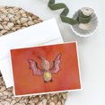 thumbnail image 2 of Pterodactyl Watercolor Greeting Cards and Envelopes Pack of 8, 2 of 2