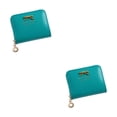 thumbnail image 4 of Minnieouse Tarjetero tipo billetera elegante y compacto para un fácil acceso Monedero pequeño y elegante de PU Monedero verde verde 2Conjunto, 4 of 6