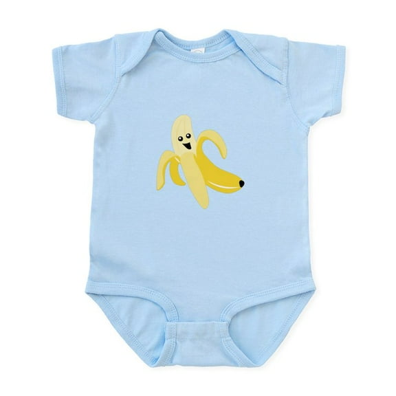 CafePress - Silly Banana Body Suit - Baby Light Bodysuit, Size Newborn - 24 Months