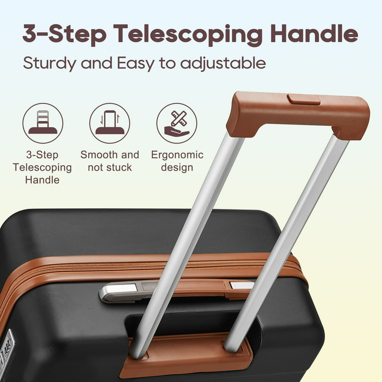 Carry on suitcase with spinner wheels sales
