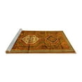thumbnail image 2 of Ahgly Company Machine Washable Indoor Rectangle Persian Yellow Traditional Area Rugs, 2' x 3', 2 of 4