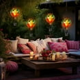 thumbnail image 4 of Hummingbird Solar Hot Air Balloon Lantern,Outdoor Decor with Flame Lights Waterproof, Hanging for Garden Yard Lawn Patio Unique Gifts for Women Mom Grandma Gardener, 4 of 6