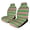 Color, variant on Car Seat Covers Giraffe Pattern Brown And White 2 Piece Soft Bucket Auto Seat Protector Universal Fit for SUV Sedan Van