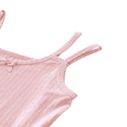 thumbnail image 4 of LYMAYTER 4-14Y Girls Solid Color Cami Tank Top Crew Neck Sleeveless Soft Light Breathable Summer Basic Shirt, 4 of 7