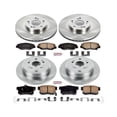 thumbnail image 3 of Power Stop Front and Rear Stock Replacement Brake Pad and Rotor Kit KOE6173, 3 of 8