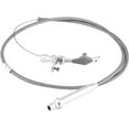 thumbnail image 4 of Veeki For Chevy TH350 Stainless Steel Braided Transmission Kick Down Cable Detent Kickdown-0516, 4 of 5