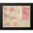 thumbnail image 2 of Whitman 24x20 Black Modern Framed Museum Art Print Titled - Nelson New York Landowner - Whitman 1875, 2 of 5