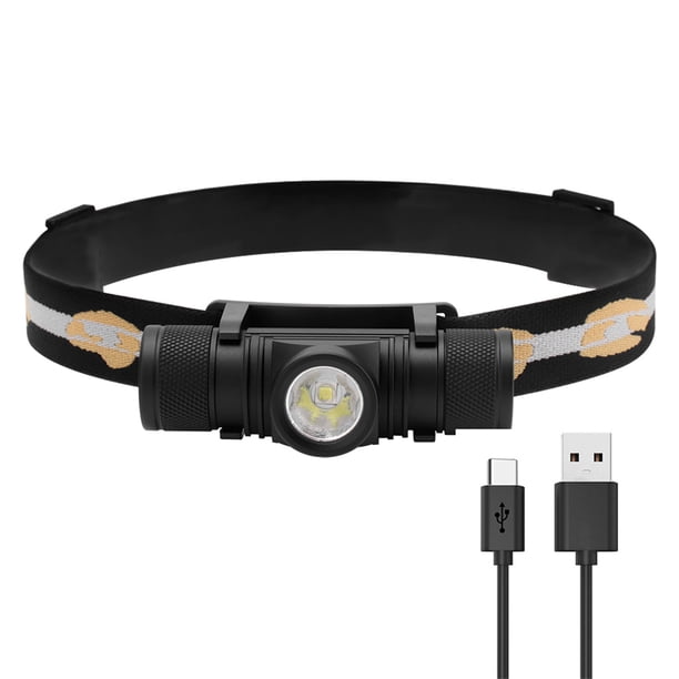 Faros LED LED Faro ajustable Cabeza de caza Linterna Sensor de movimiento Desdenable Detachable Manos libres Luz de búsqueda D10-GCU2 Cable USB Jumpingount OD002894-04B