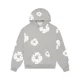 thumbnail image 3 of Sudadera con capucha para correr, estilo informal, estilo callejero, estilo europeo, con flores, de gran tamaño, unisex, para exteriores, 3 of 5