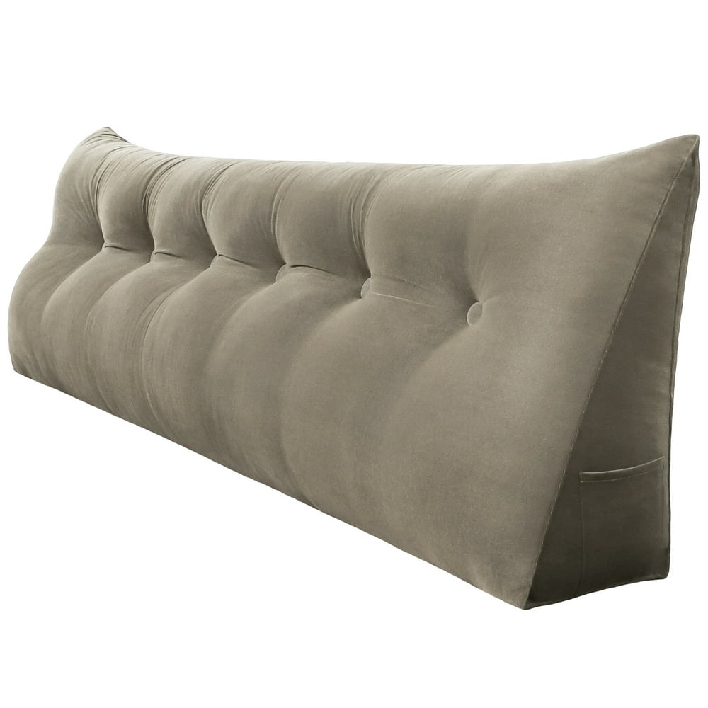 WOWMAX Large Bolster Triangular Reading Backrest Positioning Support