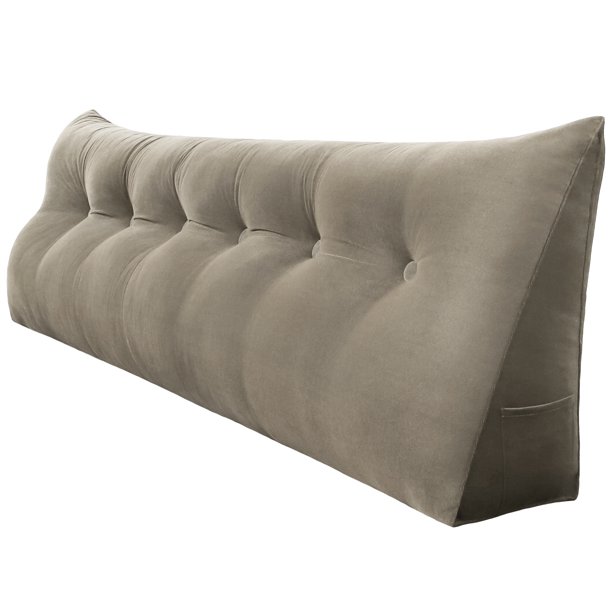 WOWMAX Large Bolster Triangular Reading Backrest Positioning Support