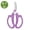 purple, variant on FACEGA Scissors All Purpose,Pp Handle 6.7" Scissors for Office,Florist Scissors Mini Scissors,Blue