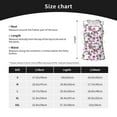 thumbnail image 4 of Goofa Orchids Flowers Printed Womens Workout Tops for Women Sleeveless Yoga Shirts Athletic Running Tank Tops Sleeveless Gym Clothes Workout Apparel-Medium, 4 of 9