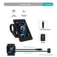 thumbnail image 2 of Ebike Display T5S 24-72V Color Screen LCD Instrument Intelligent Electric Bicycle Meter Waterproof Joint, 2 of 8