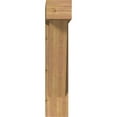thumbnail image 2 of Ekena Millwork 7 1/2"W x 28"D x 36"H Traditional Block Smooth Bracket w/ Offset Brace, Western Red Cedar, 2 of 25