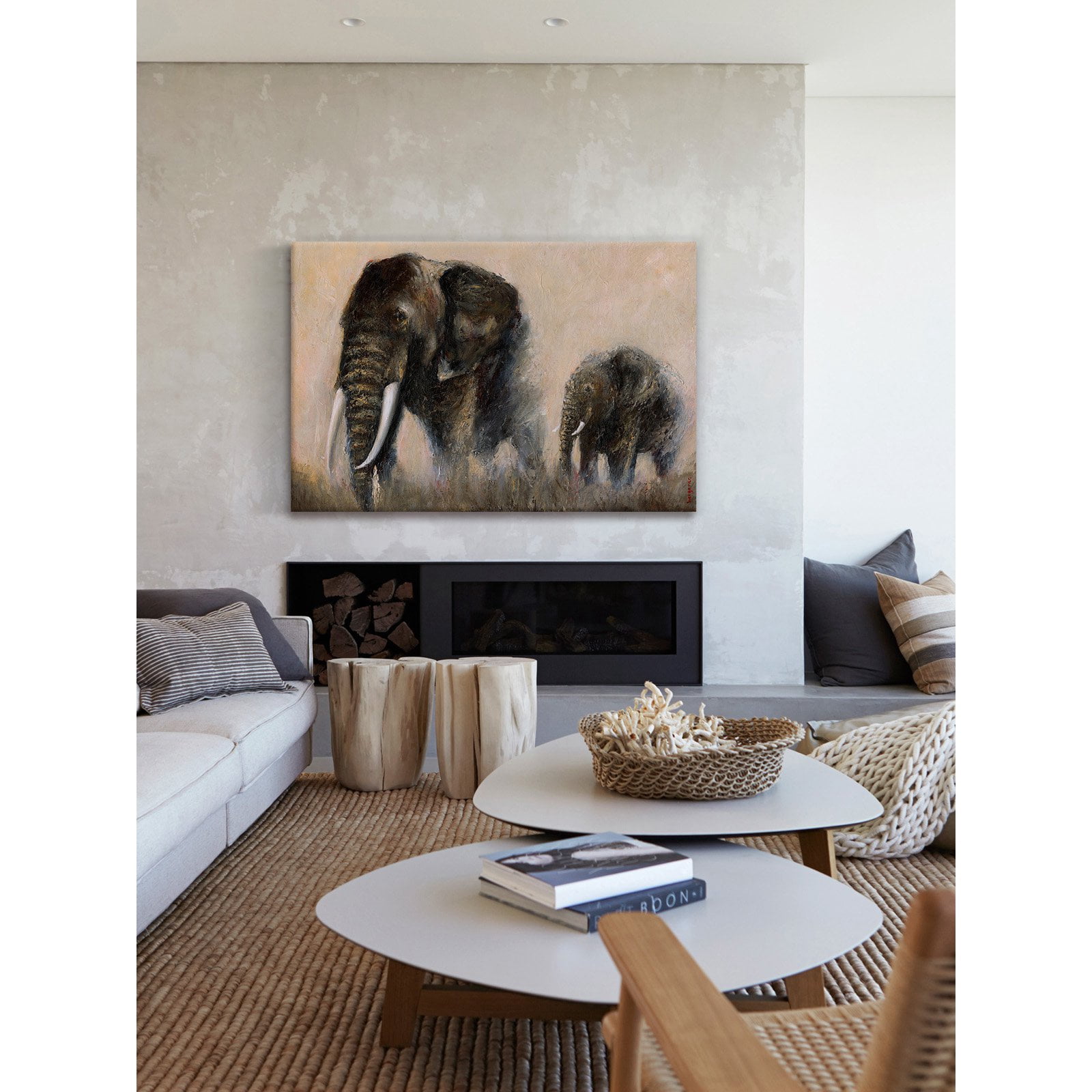 Marmont Hill Under My Protection Painting Wall Art Print
