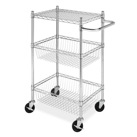 Two Tier Chrome Basket - 18
