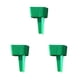 thumbnail image 3 of Monstrate Portavasos de playa Soporte portátil Posavasos de arena Suministros para exteriores Verde Verde 3piezas Monstrate CBP234650, 3 of 6
