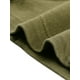 thumbnail image 5 of Falda casual cargo de mezclilla elástica de algodón para mujeres INSPIRE CHIC M verde militar, 5 of 6