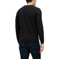 thumbnail image 3 of s.Oliver Jersey de punto para hombre - básico, cuello redondo, algodón, liso Negro 2XL (XX-Large), 3 of 4