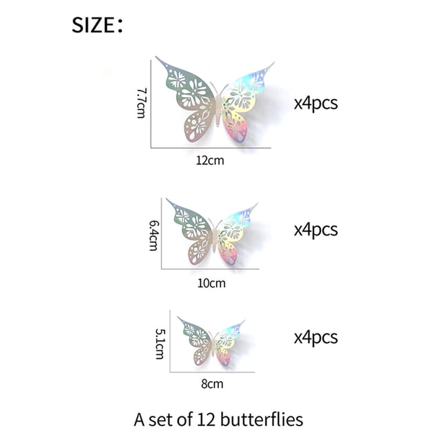 Product Classification Wall stickers Product Title Décor Design 12PC Carving Hollow Party Hollow 3D Wall Sizes Decorations Cake Home Platform Competitor Title Wall Sizes Carving Party Hollow 12PC