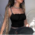thumbnail image 4 of Hauts Sans Manches pour Femmes Mode Débardeur Blouse T-Shirt Décontracté, 4 of 4