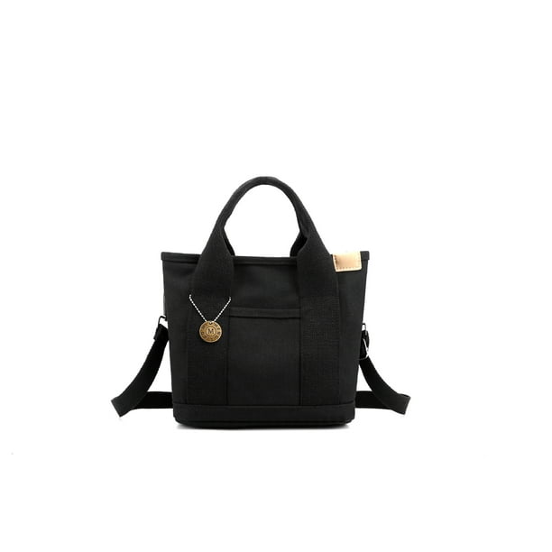 Bolso de hombro de lona de gran capacidad para mujer, bolso de mano, bolso de hombro, bolso de mano, bolso de mano
