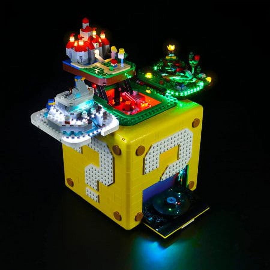 Mario lego light up sale