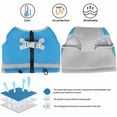 thumbnail image 5 of UOSIA Small Dog Cooling Adjustable Reflective No-Pull Vest Harness with D-Ring & Zipper,Blue,M(Chest:17.94"-21.06"), 5 of 7