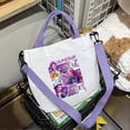 thumbnail image 5 of K-Pop Demon Hunters Printed Tote Bag with Detachable Strap 23x23cm Fan Gift, 5 of 5