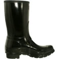 thumbnail image 2 of Hunter Original Short Rubber Rain Boot, Natural Rubber, Sherpa Lining, Non Slip Tread - 8M - Gloss Black, 2 of 3